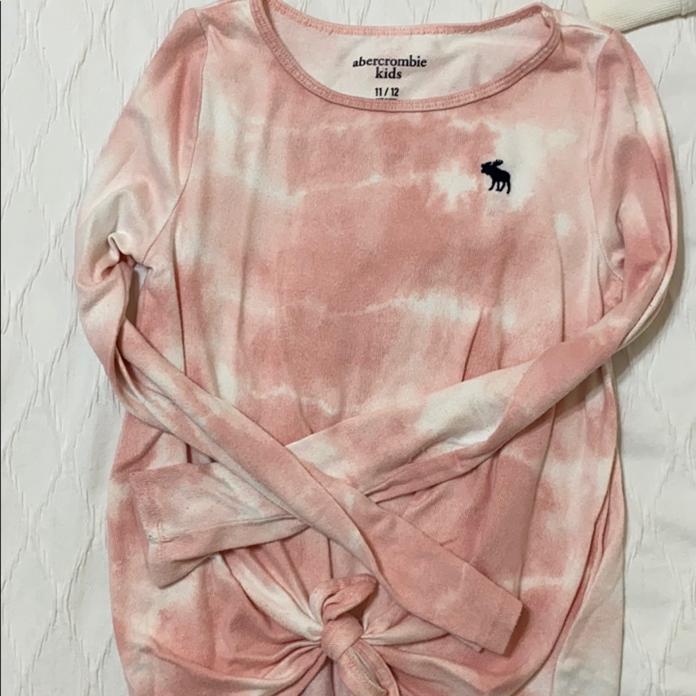 Tie dye sweater pink